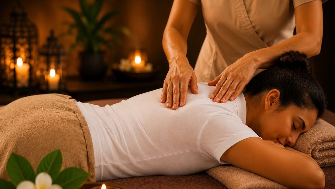 Massage entlang der Meridiane bei BaiBun